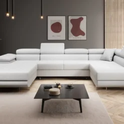 Designer Sofa Lago Mit Schlaf - Und Klappfunktion In Bouclé 27 Designer Sofa Lago Mit Schlaf - Und Klappfunktion In Bouclé -Safety Gear World Baidani220221CataniaSofafrontQuelle01