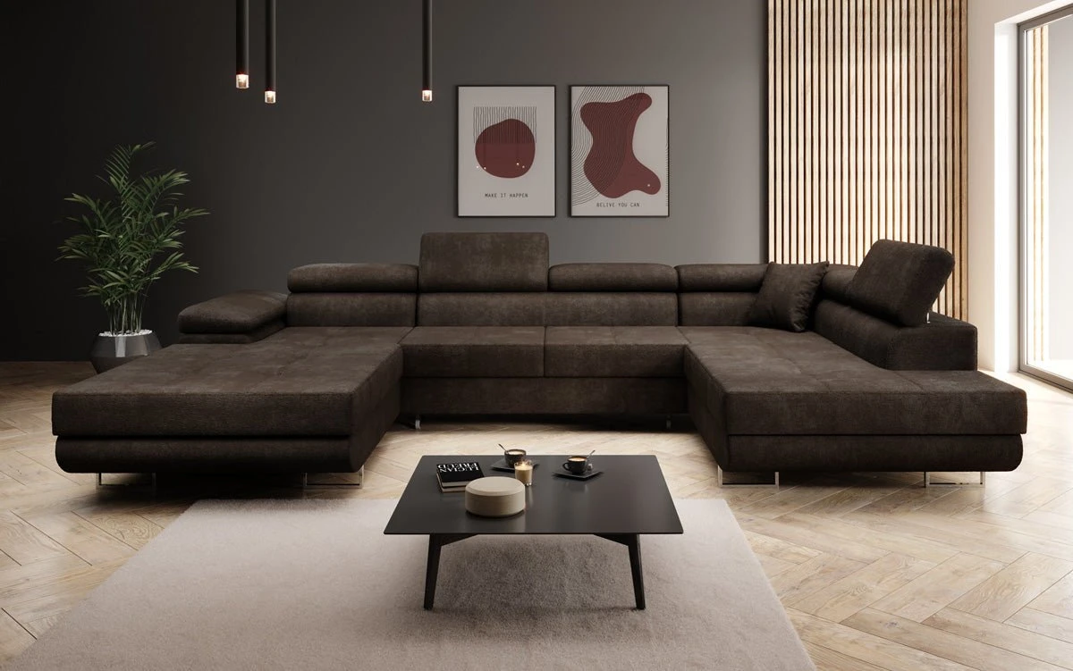 Designer Sofa Lago Mit Schlaf - Und Klappfunktion In Bouclé 18 Designer Sofa Lago Mit Schlaf - Und Klappfunktion In Bouclé - Image 16