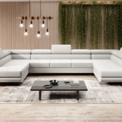 Next Designer Sofa Taormina Mit Schlaf- Und Klappfunktion In Bouclé -Safety Gear World Baidani220301TaorminaSofafrontQuelle01