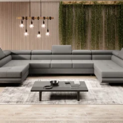 Next Designer Sofa Taormina Mit Schlaf- Und Klappfunktion In Bouclé