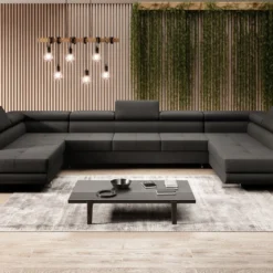 Next Designer Sofa Taormina Mit Schlaf- Und Klappfunktion In Bouclé -Safety Gear World Baidani220301TaorminaSofafrontQuelle92