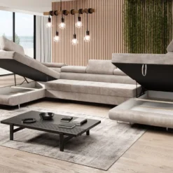 Next Designer Sofa Taormina Mit Schlaf- Und Klappfunktion In Cord -Safety Gear World Baidani220301TaorminaSofafunction2Poso38beige