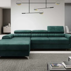 Designer Sofa Melinda Mit Schlaf- Und Klappfunktion -Safety Gear World Baidani230212GraysonMonolith37frontL