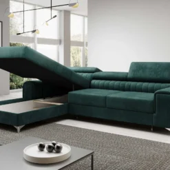 Designer Sofa Melinda Mit Schlaf- Und Klappfunktion -Safety Gear World Baidani230212GraysonMonolith37function2L