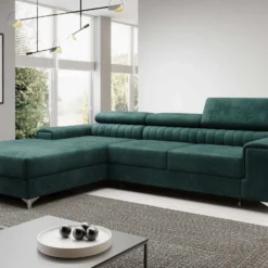 Designer Sofa Melinda Mit Schlaf- Und Klappfunktion -Safety Gear World Baidani230212GraysonMonolith37sideL