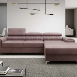 Designer Sofa Melinda Mit Schlaf- Und Klappfunktion -Safety Gear World Baidani230212GraysonMonolith63frontR