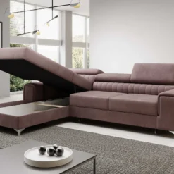 Designer Sofa Melinda Mit Schlaf- Und Klappfunktion -Safety Gear World Baidani230212GraysonMonolith63function2L