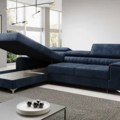 Designer Sofa Melinda Mit Schlaf- Und Klappfunktion -Safety Gear World Baidani230212GraysonMonolith77function2L