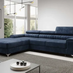 Designer Sofa Melinda Mit Schlaf- Und Klappfunktion -Safety Gear World Baidani230212GraysonMonolith77sideL