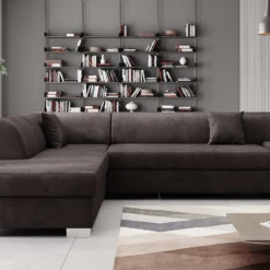 Designer Sofa Pina Mit Schlaf- Und Klappfunktion -Safety Gear World Baidani230212PortoIIMonolith29frontL