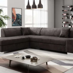 Designer Sofa Pina Mit Schlaf- Und Klappfunktion -Safety Gear World Baidani230212PortoIIMonolith29sideL