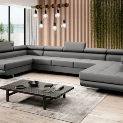 Designer Sofa Taormina Mit Schlaf- Und Klappfunktion In Kunstleder -Safety Gear World Baidani 22 03 01 Taormina Sofa Softis 29 side
