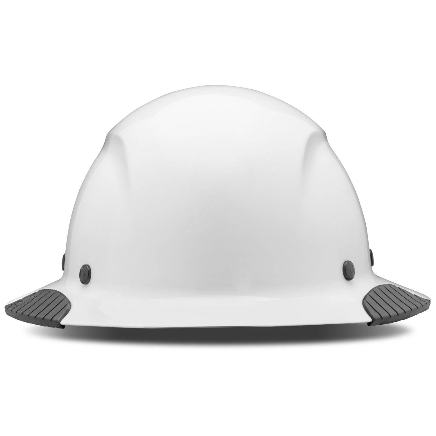 DAX Carbon Fiber White Full Brim Hardhat 6 DAX Carbon Fiber White Full Brim Hardhat - Image 4