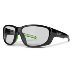 Guardian Safety Glasses -Safety Gear World EGU 21BKC Guardian black gloss clear