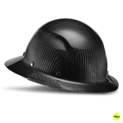 DAX Full Brim Hard Hat With Mips - Carbon Gloss -Safety Gear World HDC 24MKGC DAX Carbon Gloss Mips 3qtr right
