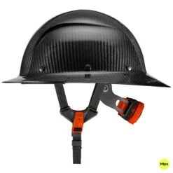 DAX Full Brim Hard Hat With Mips - Carbon Gloss