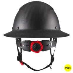 Safety Gear World -Safety Gear World HDC 24MKMC DAX Matte Carbon Mips back 1c409197 6fbc 4224 a87b 8ddac6f5eeba