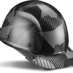 DAX Carbon Fiber Camo Cap 12 DAX Carbon Fiber Camo Cap -Safety Gear World HDCC 20CK Cap Style Black Camo Gloss 3qtr right scaled
