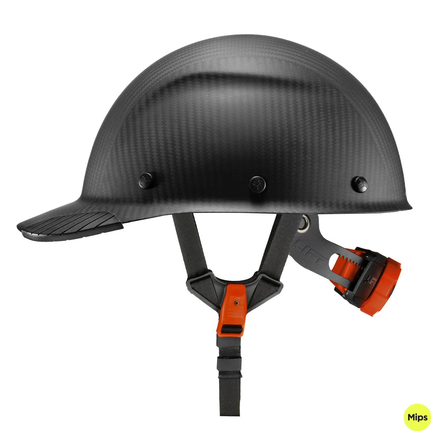 DAX Cap Style Hard Hat With Mips - Carbon Matte 3 DAX Cap Style Hard Hat With Mips - Carbon Matte