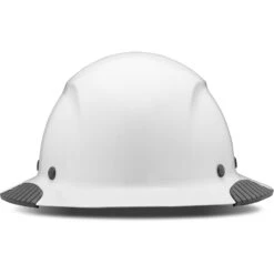 CSA Certified DAX Full Brim Hard Hat - White -Safety Gear World HDF 23WCA dax fb white lux front