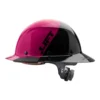 DAX Fifty/50 Pink Full Brim Hard Hat -Safety Gear World HDF50 21PK dax fb fifty50 pink left side