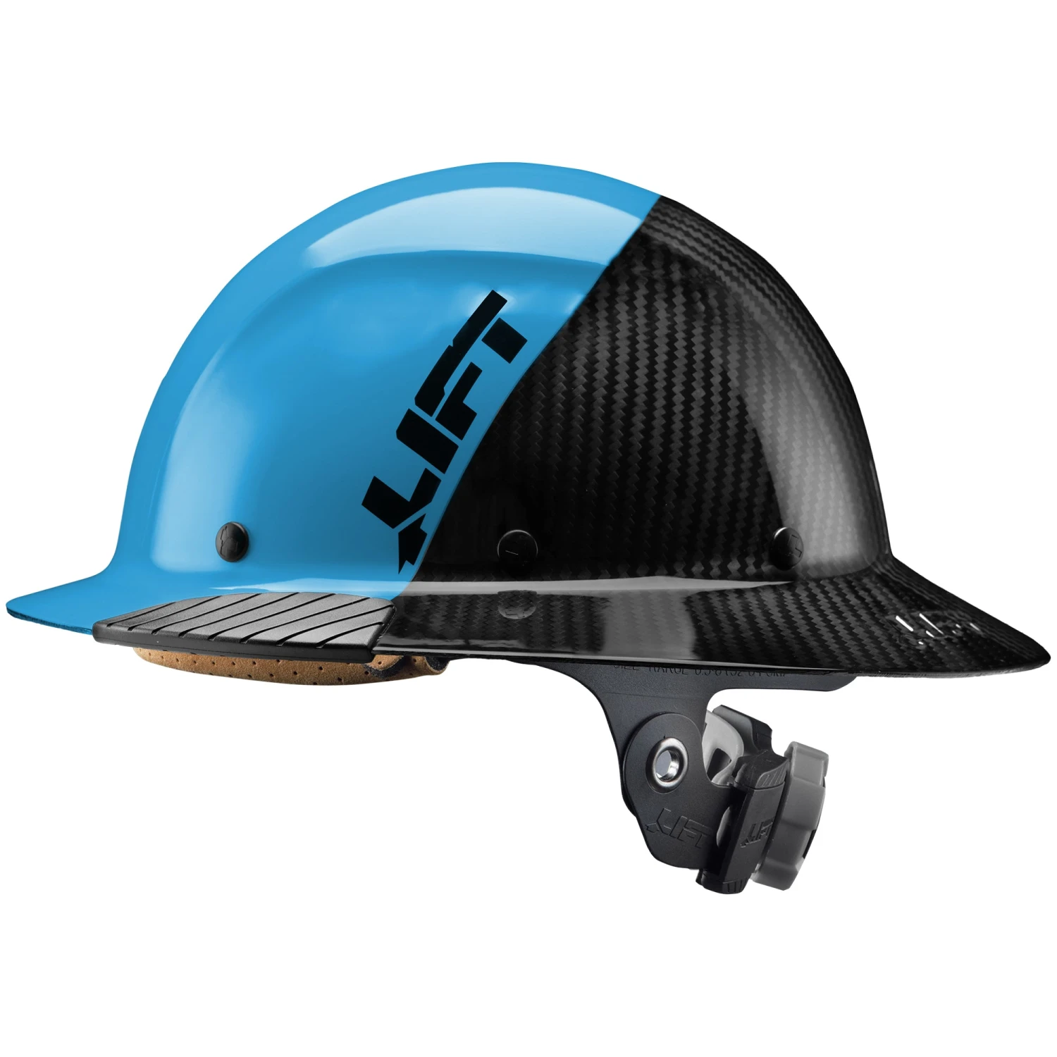 DAX Fifty 50 Carbon Fiber Full Brim Hardhat 11 DAX Fifty 50 Carbon Fiber Full Brim Hardhat - Image 9