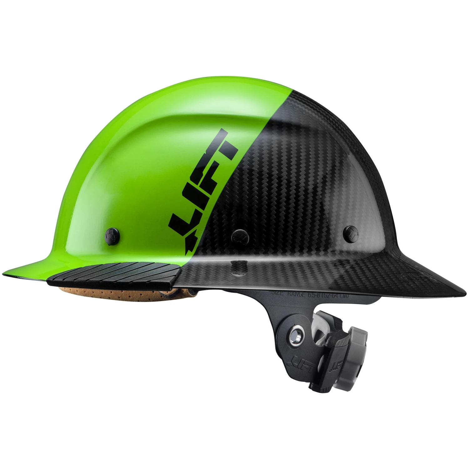 DAX Fifty 50 Carbon Fiber Full Brim Hardhat 7 DAX Fifty 50 Carbon Fiber Full Brim Hardhat - Image 5