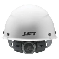 DAX Carbon Fiber White Cap Style Hardhat 8 DAX Carbon Fiber White Cap Style Hardhat -Safety Gear World HDFC 17WG dax cap white lux back