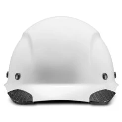DAX Carbon Fiber White Cap Style Hardhat 9 DAX Carbon Fiber White Cap Style Hardhat -Safety Gear World HDFC 17WG dax cap white lux front