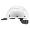 DAX Carbon Fiber White Cap Style Hardhat
