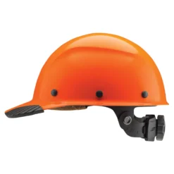 DAX Cap - Hi-Viz -Safety Gear World HDFC 18OG dax cap hiviz orange lux left side