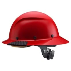 DAX Full Brim Hard Hat 19 DAX Full Brim Hard Hat -Safety Gear World HEF 20RG Dax fb red side left