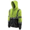 Hi-Viz Yellow Pro Hoodie -Safety Gear World Hoodie front