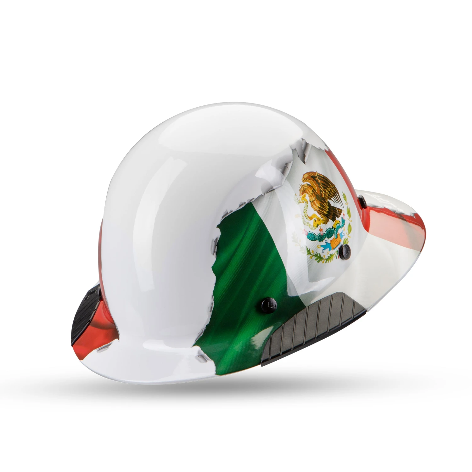 DAX Mexican Flag Full Brim Hard Hat 4 DAX Mexican Flag Full Brim Hard Hat - Image 2