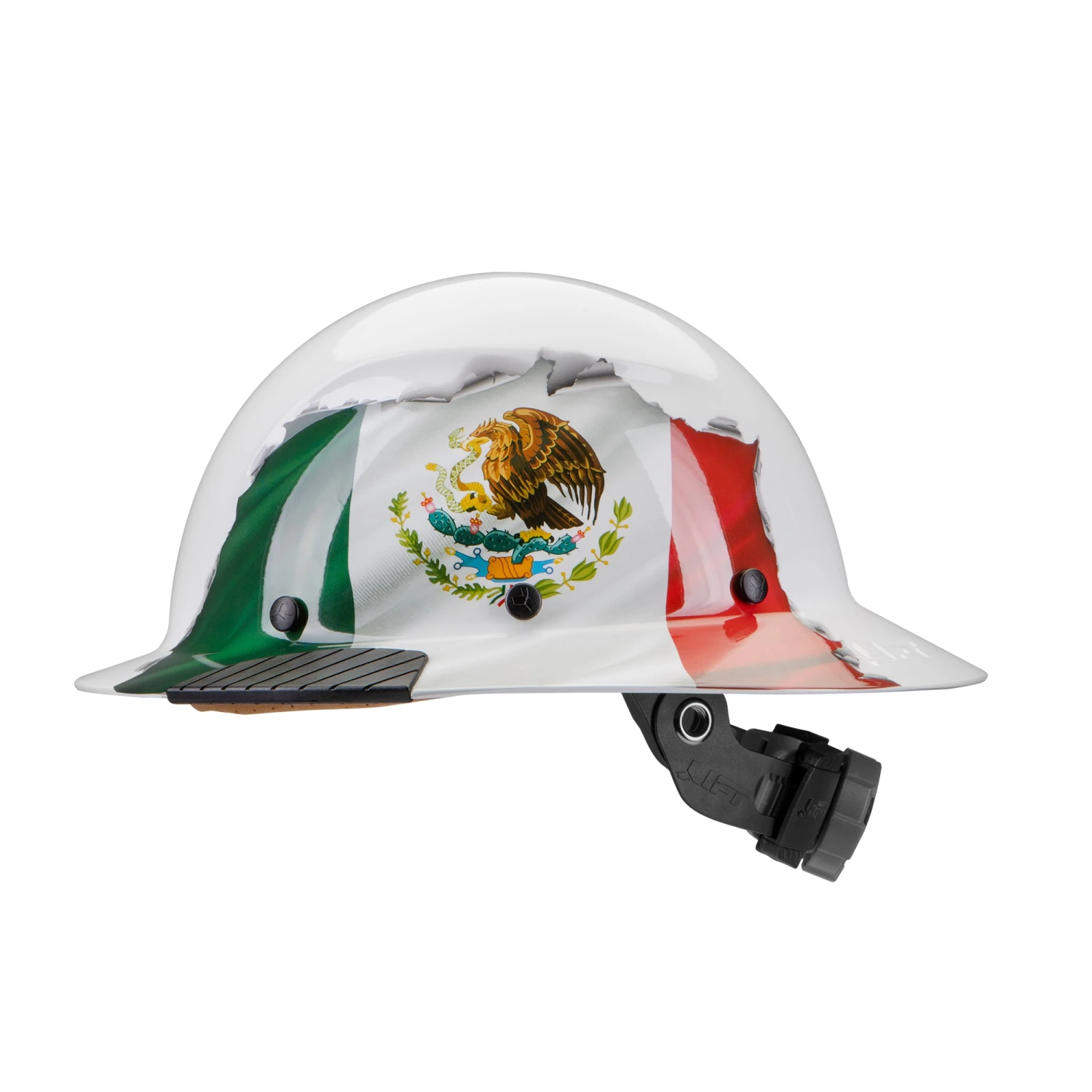 DAX Mexican Flag Full Brim Hard Hat 3 DAX Mexican Flag Full Brim Hard Hat
