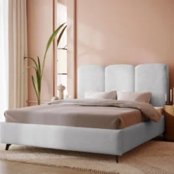 Designer Polsterbett Mirella In Samt Ohne Stauraum -Safety Gear World WIZ2 DS STYLE ZAM 17 4