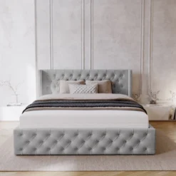 Designer Polsterbett Celestia In Samt Mit Stauraum -Safety Gear World Wiz13 ZAM53 DSSTYLEkopia 2 1 7cef07ea 336e 4717 b53f 1f7f85bd49f7