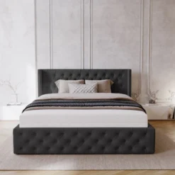 Designer Polsterbett Celestia In Samt Mit Stauraum -Safety Gear World Wiz13 ZAM53 DSSTYLEkopia 3 1 300ebc95 8e63 4f5e bd41 500e5b3961dc