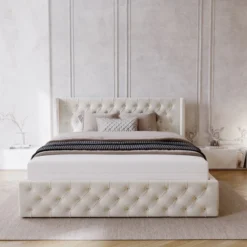 Designer Polsterbett Celestia In Samt Mit Stauraum -Safety Gear World Wiz13 ZAM53 DSSTYLEkopia 3 d612b53c 20a7 4df7 8a69 6e52ab352f6f