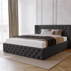 Designer Polsterbett Celestia In Samt Mit Stauraum -Safety Gear World Wiz14 ZAM53 DSSTYLEkopia 3 1 3aa68398 9ac2 4197 845d d7059376f255