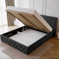 Designer Polsterbett Celestia In Samt Mit Stauraum -Safety Gear World Wiz16 ZAM53 DSSTYLEkopia 3 1 af6bef3a 568b 4f0d b84c 9d3d101c87da