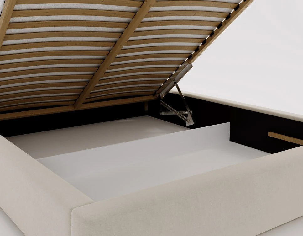 Designer Polsterbett Lunera In Samt Mit Stauraum 9 Designer Polsterbett Lunera In Samt Mit Stauraum - Image 7