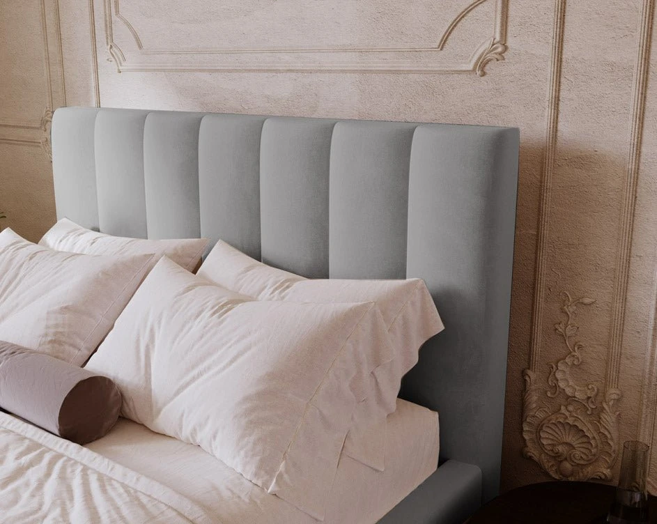 Designer Polsterbett Lunera In Samt Mit Stauraum 7 Designer Polsterbett Lunera In Samt Mit Stauraum - Image 5