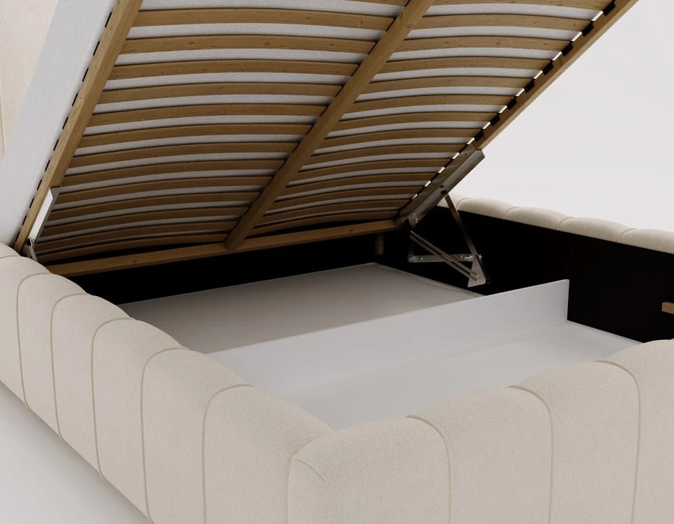 Designer Polsterbett Alvano In Samt Mit Stauraum 8 Designer Polsterbett Alvano In Samt Mit Stauraum - Image 6