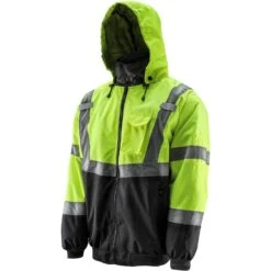 Hi-Viz Yellow Bomber Jacket