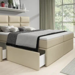 Boxspringbett Citaro Mit USB Und Stauraum -Safety Gear World boxspringbett citaro mit usb und stauraum 340472