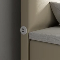 Boxspringbett Citaro Mit USB Und Stauraum -Safety Gear World boxspringbett citaro mit usb und stauraum 366488