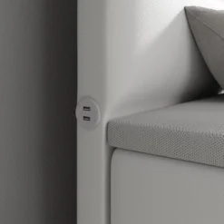 Boxspringbett Citaro Mit USB Und Stauraum -Safety Gear World boxspringbett citaro mit usb und stauraum 640619