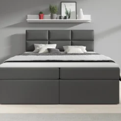 Boxspringbett Citaro Mit USB Und Stauraum -Safety Gear World boxspringbett citaro mit usb und stauraum 694929