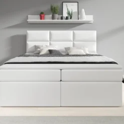 Boxspringbett Citaro Mit USB Und Stauraum -Safety Gear World boxspringbett citaro mit usb und stauraum 878575